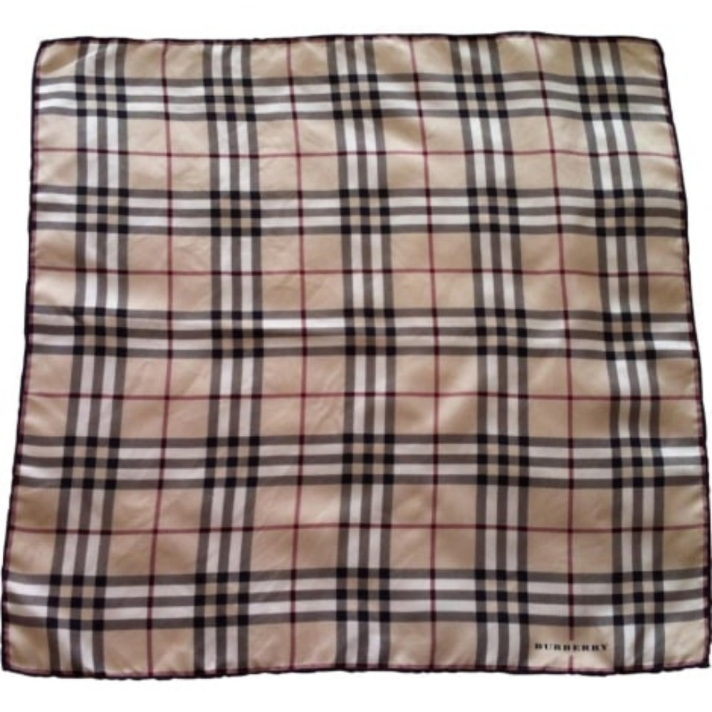 Burberry silk scarf